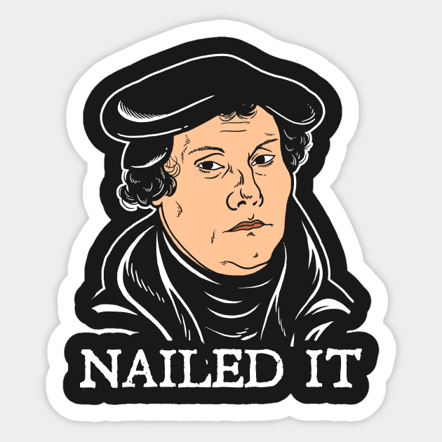 Nailed It Sticker by dumbshirts